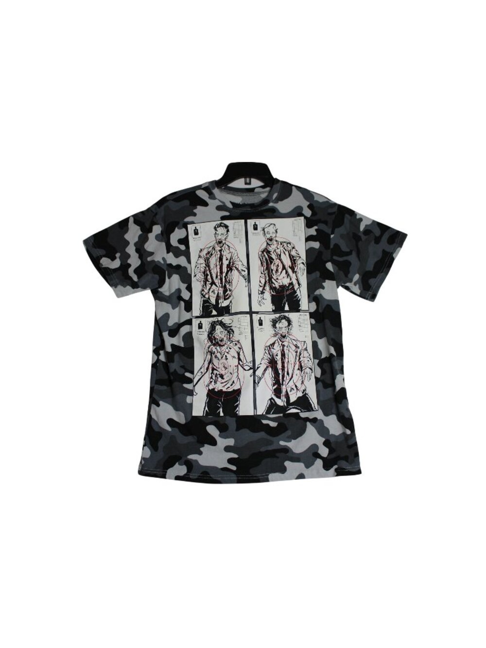 Fifth Sun Camo Zombie Tee Shirt Men's Medium